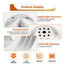 Chevy Big Block Engines 396 - 427 - 454 Short Water Pump V - Belt Pulley Kit - WeiSen - 70505011