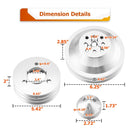 Chevy Big Block Engines 396 - 427 - 454 Short Water Pump V - Belt Pulley Kit - WeiSen - 70505011