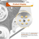 Chevy Big Block /Small Block Saginaw 1 Groove Keyway Power Steering Pump Pully - WeiSen - 70505016