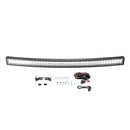 Chevy Toyota Dodge Ram 300W 52" Dual Rows Curved LED Light Bar W/ Wiring Harness Kit | Amber White & Strobe Modes - WeiSen - 70202021