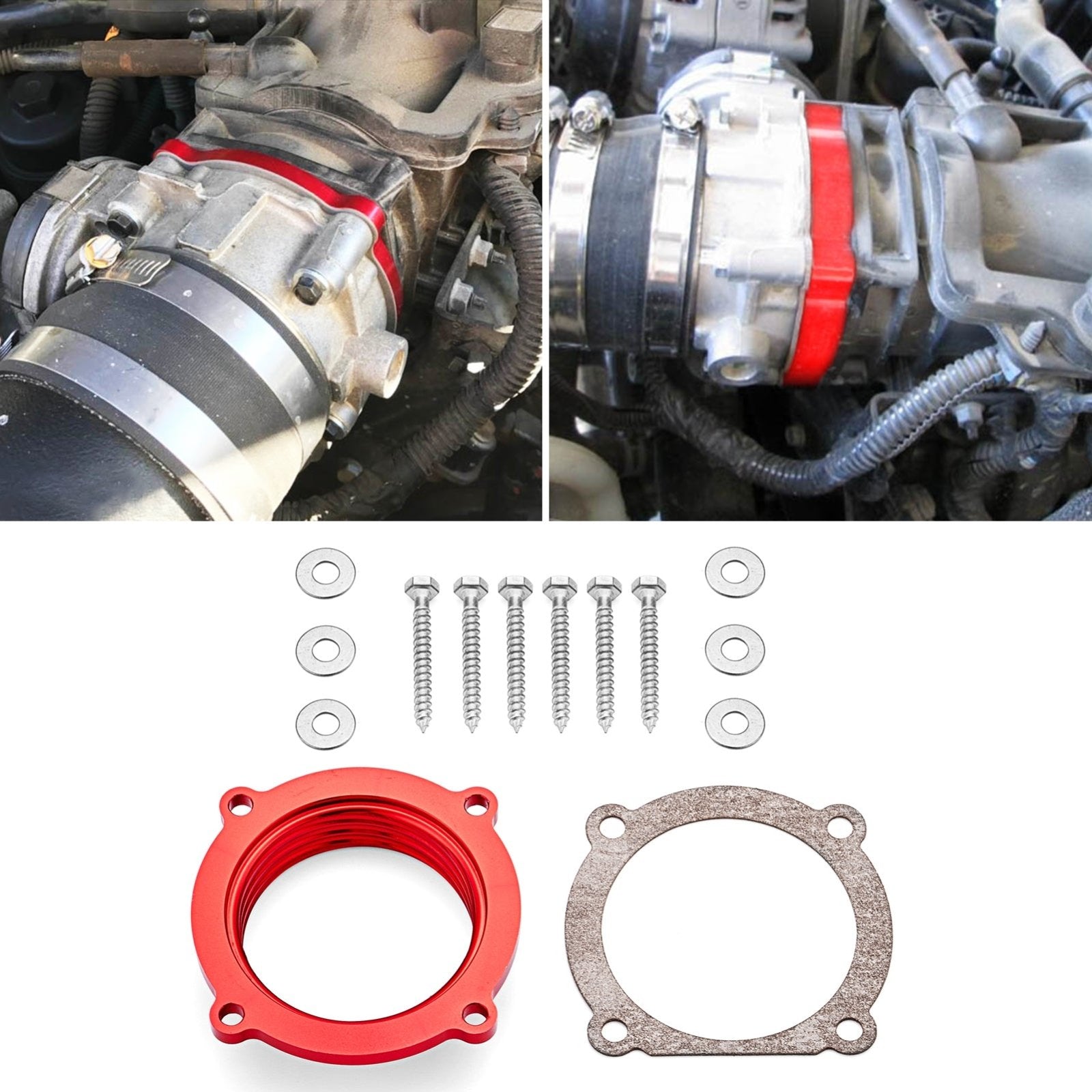 Dodge Durango/Charger/Challenger/Ram 1500 3.6L Aluminum Throttle Body Spacer Kit - Weisen