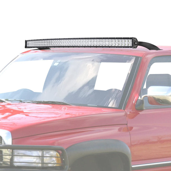 1994 - 2001 Dodge Ram 1500 2500 Upper Roof 52" 300W Curved LED Light Bar Kit - WeiSen - ZT072 - L13 - W1 - A
