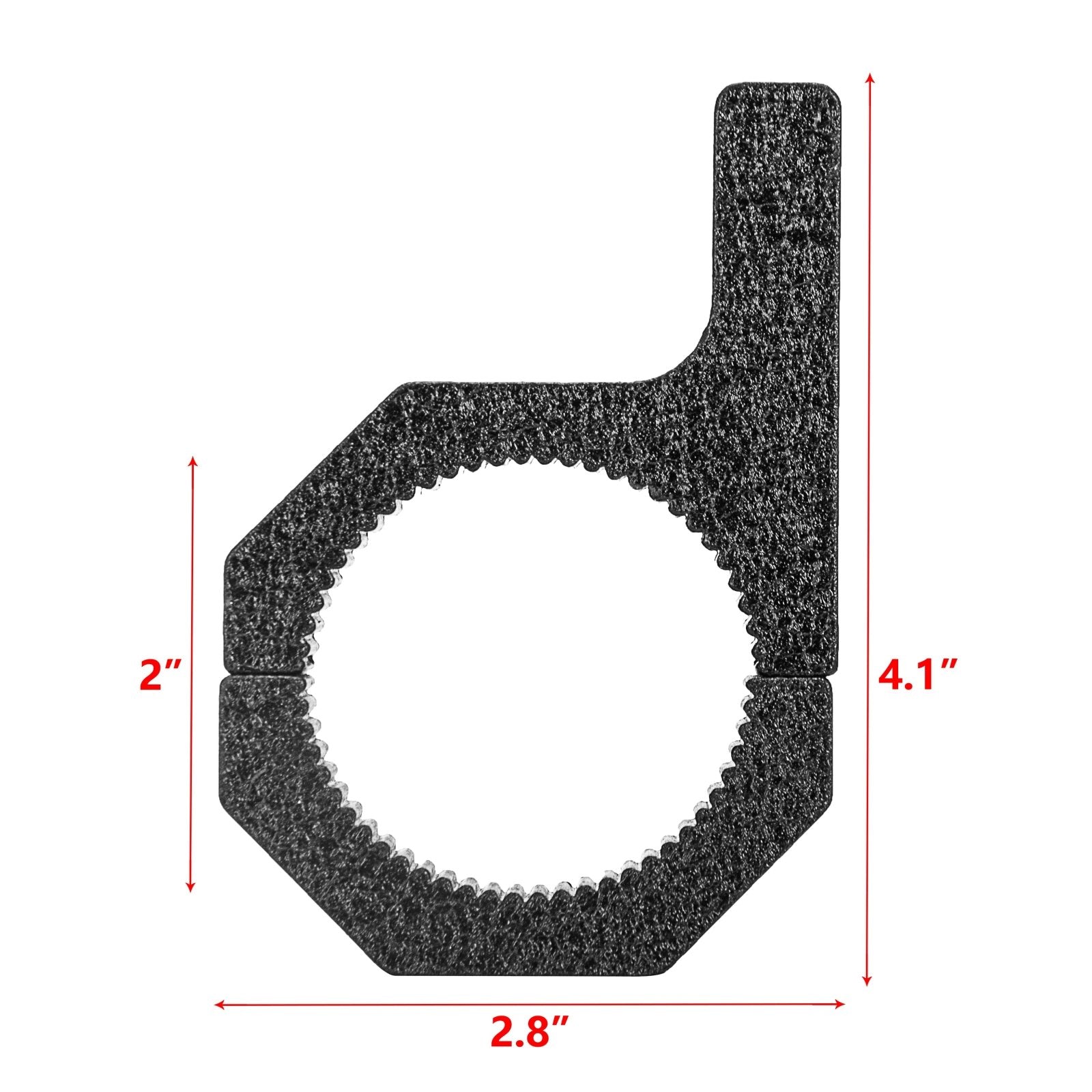 Fit 1/1.5/1.75/2" Round Tube Bar ATV UTV LED Light Bar Clamps Mounting Bracket - Weisen