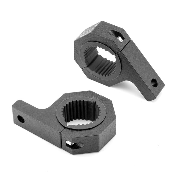 Fit 1/1.5/1.75/2" Round Tube Bar ATV UTV LED Light Bar Clamps Mounting Bracket - WeiSen - ZT027 - A