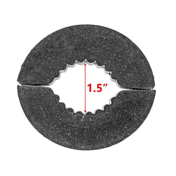 Fit 1/1.5/1.75/2" Round Tube Bar ATV UTV LED Light Bar Clamps Mounting Bracket - WeiSen - ZT027 - A