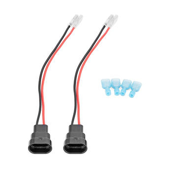 Fit H10/9005/9006/HB3 Female Plug Headlights Fog Lights Male Adapter Sockets Wire - WeiSen - WI011