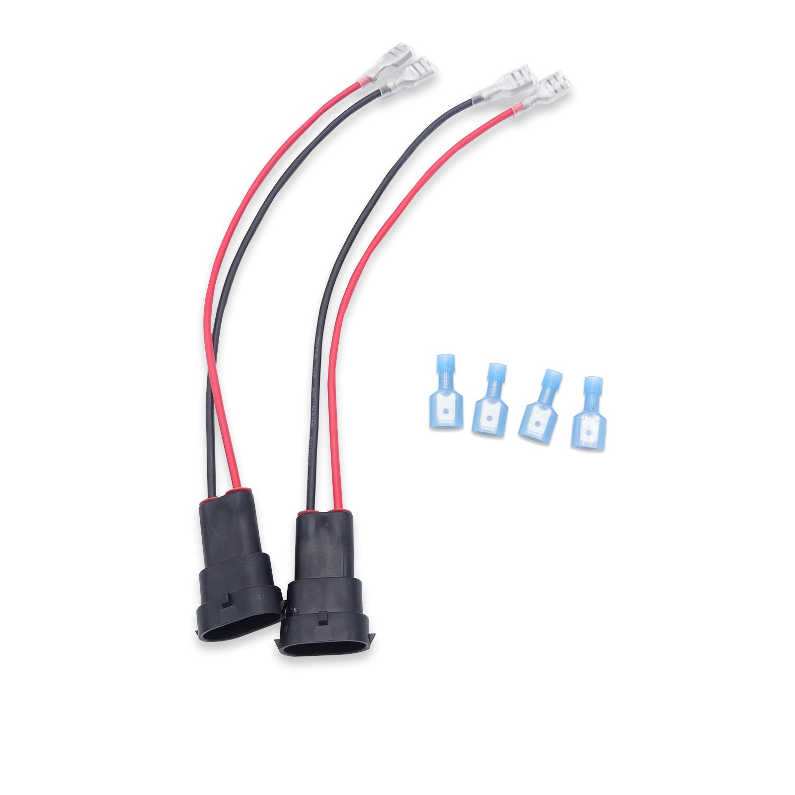 Fit H8 H11 Female Plug Driving Fog Lamp HeadLight Male Adapter Connect ...