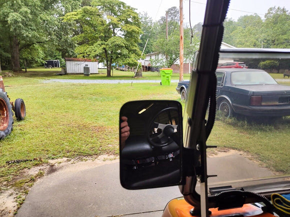 Folding Rearview Side Mirrors for Club Car EZGO Yamaha Zone Carts - WeiSen - 60201001