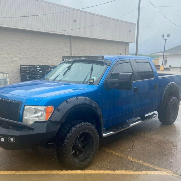 2004 - 2018 Ford F150 Roof 52" Curved LED Light Bar Brackets Wire Kit - WeiSen - ZT004 - A - L13 - W2