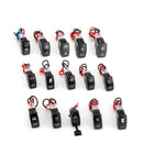 Ford Jeep Dodge Ram UTV OFF ROAD Boat Universal LED Light Control Rocker Switch Button - Weisen - WI100