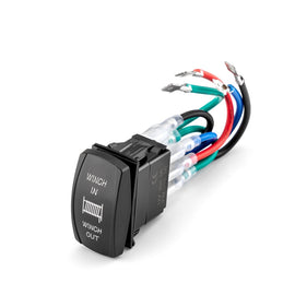 Ford Jeep Dodge Ram UTV OFF ROAD Boat Universal LED Light Control Rocker Switch Button - Weisen - WI105