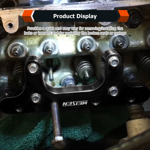 Ford Lincoln Mercury Mustang GT F150 4.6L and 5.4L 2 Valve Engines Valve Spring Compressor Tool Kit - WeiSen - 70801009