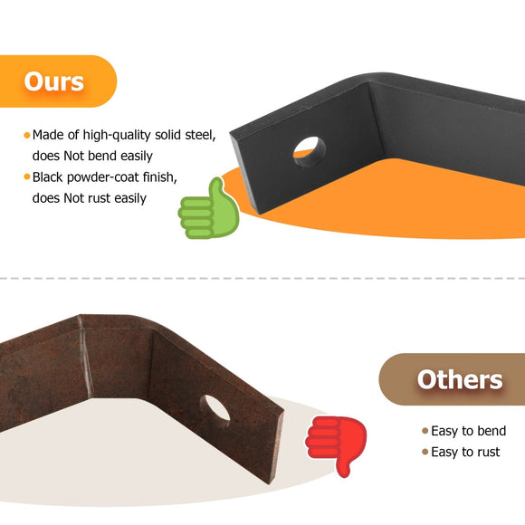 Heavy - Duty Steel Lawnmower Towing Hitch for John Deere/Cub Cadet/Craftsman Riding Mowers - WeiSen - 60401003