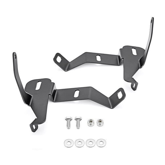 2019 - 2024 Honda Talon 1000X 1000R Bumper 3" LED Headlight Oversion Bezel Bracket Mount - WeiSen - 80103008