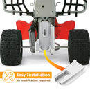 Honda TRX400EX TRX400X ATV Heavy Duty Chrome Swing Arm Skid Plate - WeiSen - 80308005