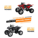 Honda TRX400X/TRX400EX Full Chassis Glide & Swing Arm Skid Plate Gaurd Combo - WeiSen - 80308003