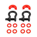 Jeep Truck Dodge Ram Off Road Universal Heavy Duty 3/4" Shackles D Ring Isolators Washer Kit - WeiSen - 70304013