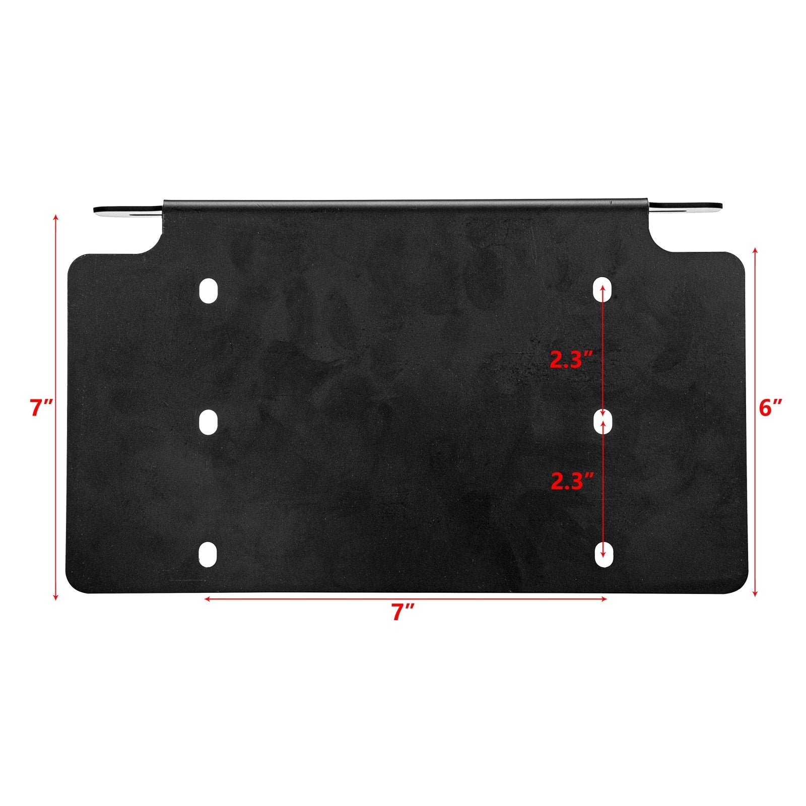 Jeep Truck Pickup SUV Universal Front Bumper License Plate Mount Bracket Holder - Weisen