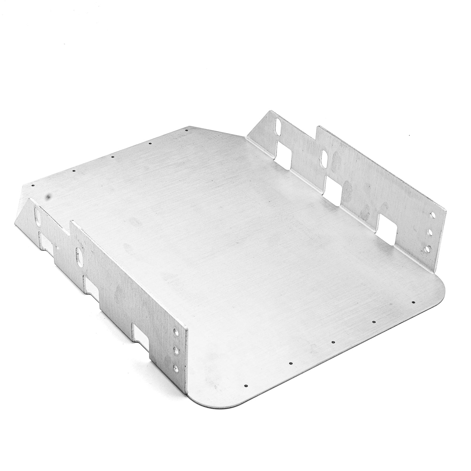 Jeep Wrangler JK JKU Aluminum Under Seat Bracket Plate Storage Carrier Radios Holder - Weisen