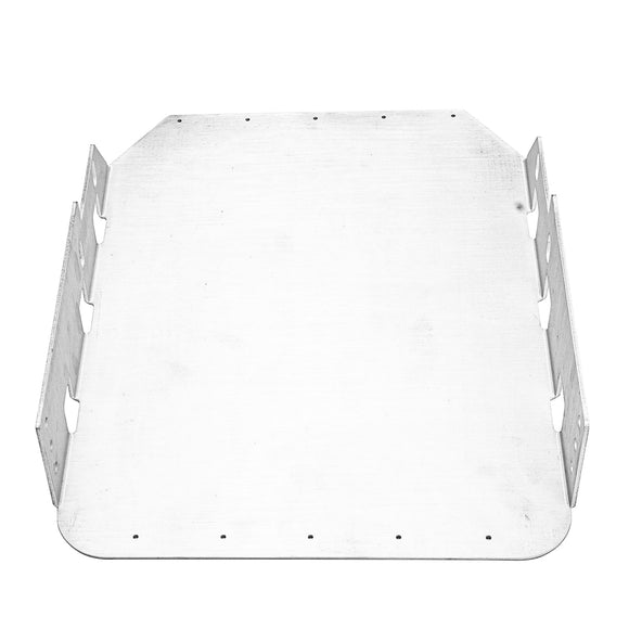 Jeep Wrangler JK JKU Aluminum Under Seat Bracket Plate Storage Carrier Radios Holder - WeiSen - 70305002