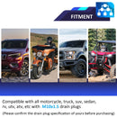 Kawasaki KX250 KX100 KX65 Solid Steel M10 x 1.50mm Magnetic Transmission Drain Plug - WeiSen - 70311003