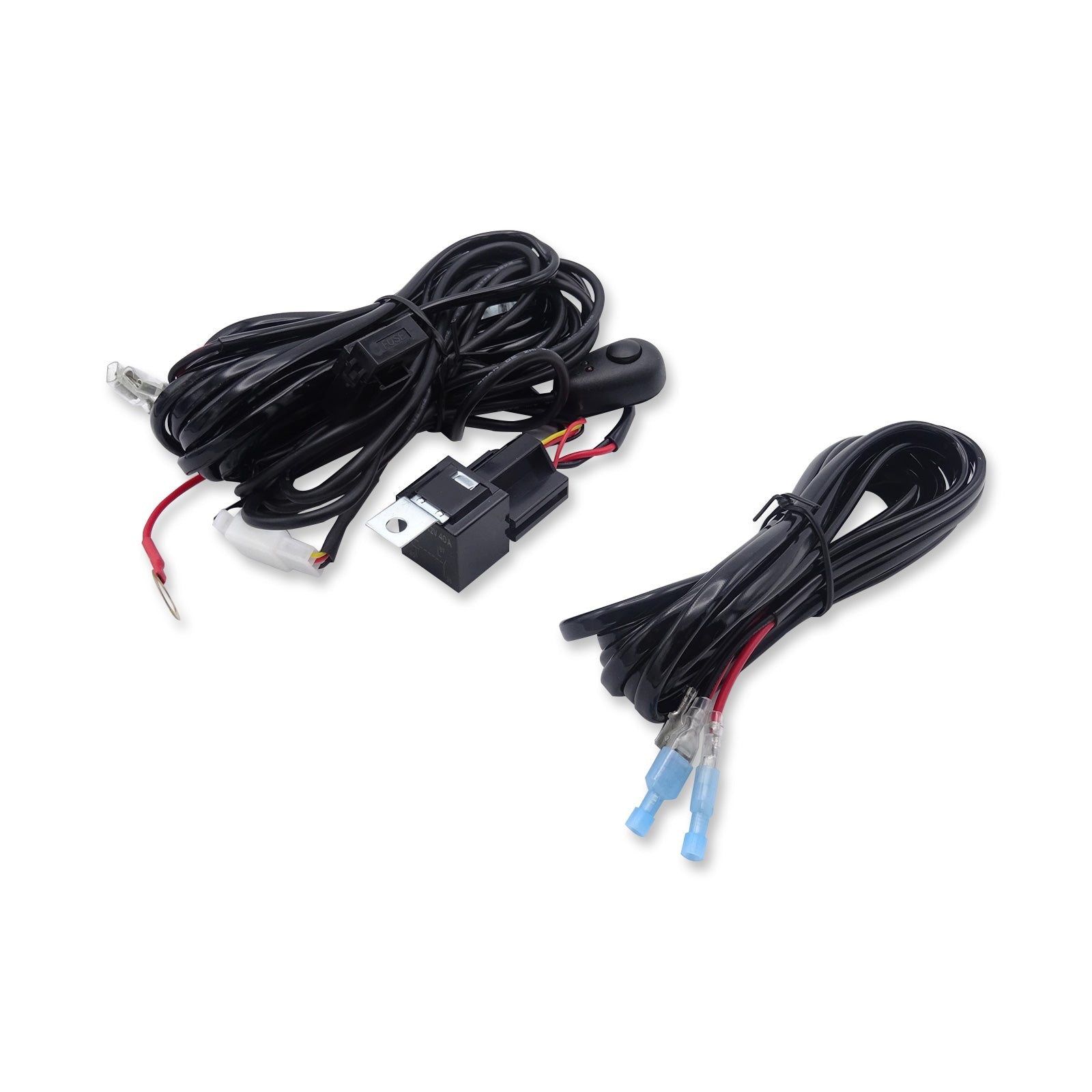 LED Lights 11.5ft Wiring Harness w/ Switch Power On/Off Relay Fuse - Weisen