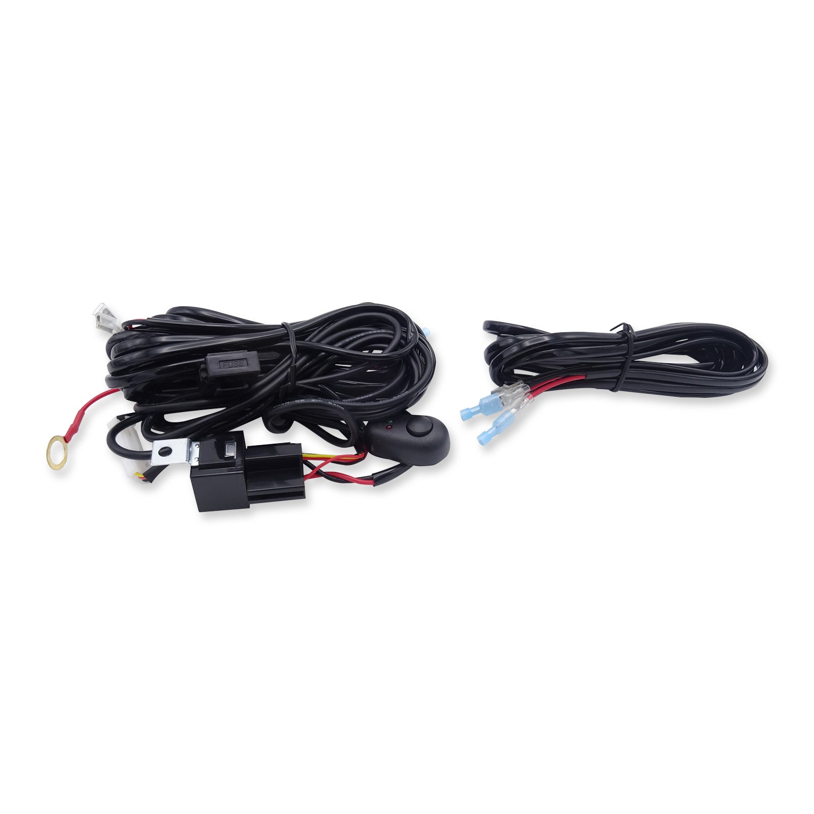 LED Lights 11.5ft Wiring Harness w/ Switch Power On/Off Relay Fuse - Weisen