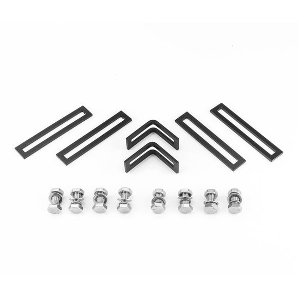 No Drilling Truck SUV ATV UTV Universal LED Light Bar Mount Brackets - WeiSen - ZT074