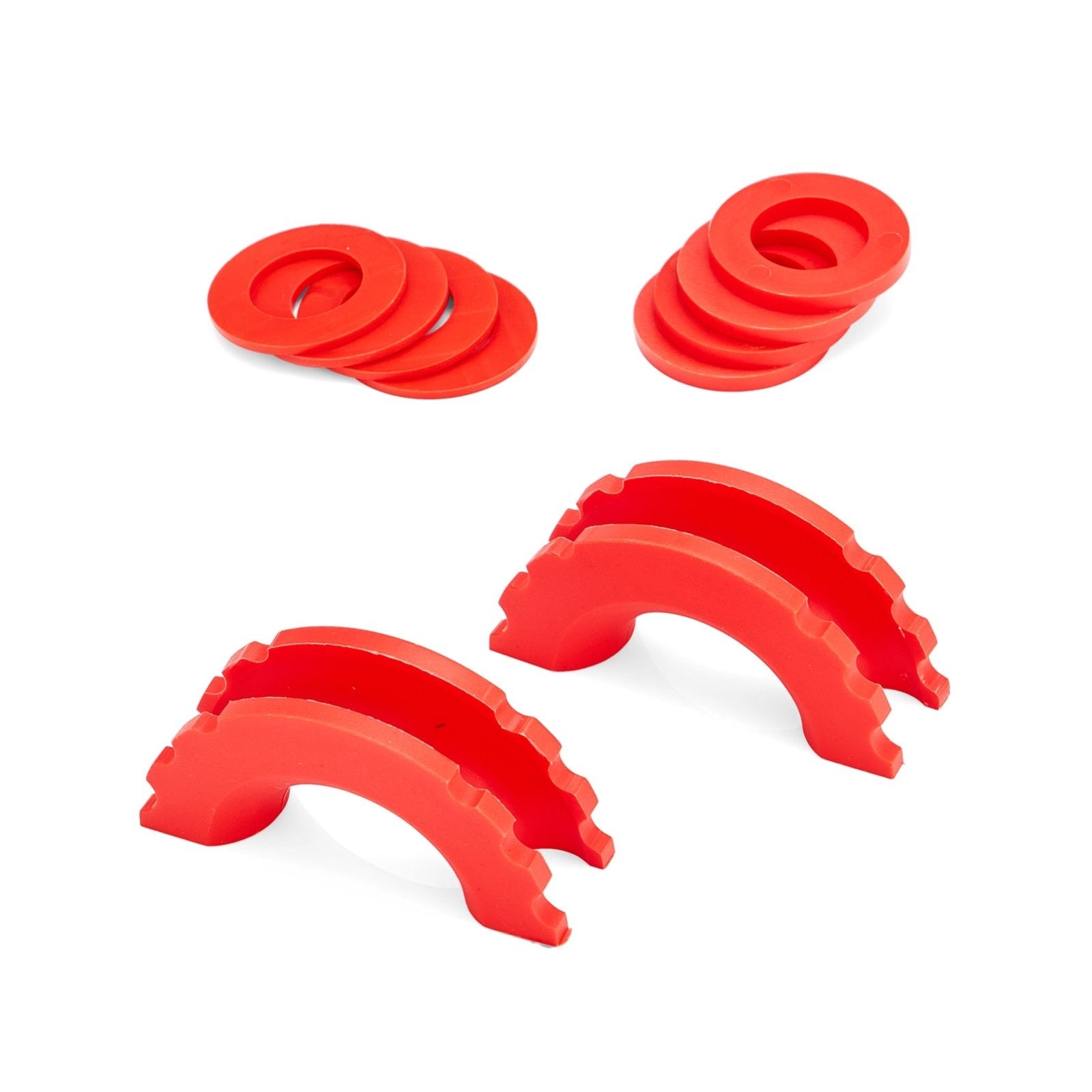 Off Road Jeep Toyota Tacoma Truck Vehicle Red 3/4" D Ring Shackle Isolator Washers Kit - Weisen