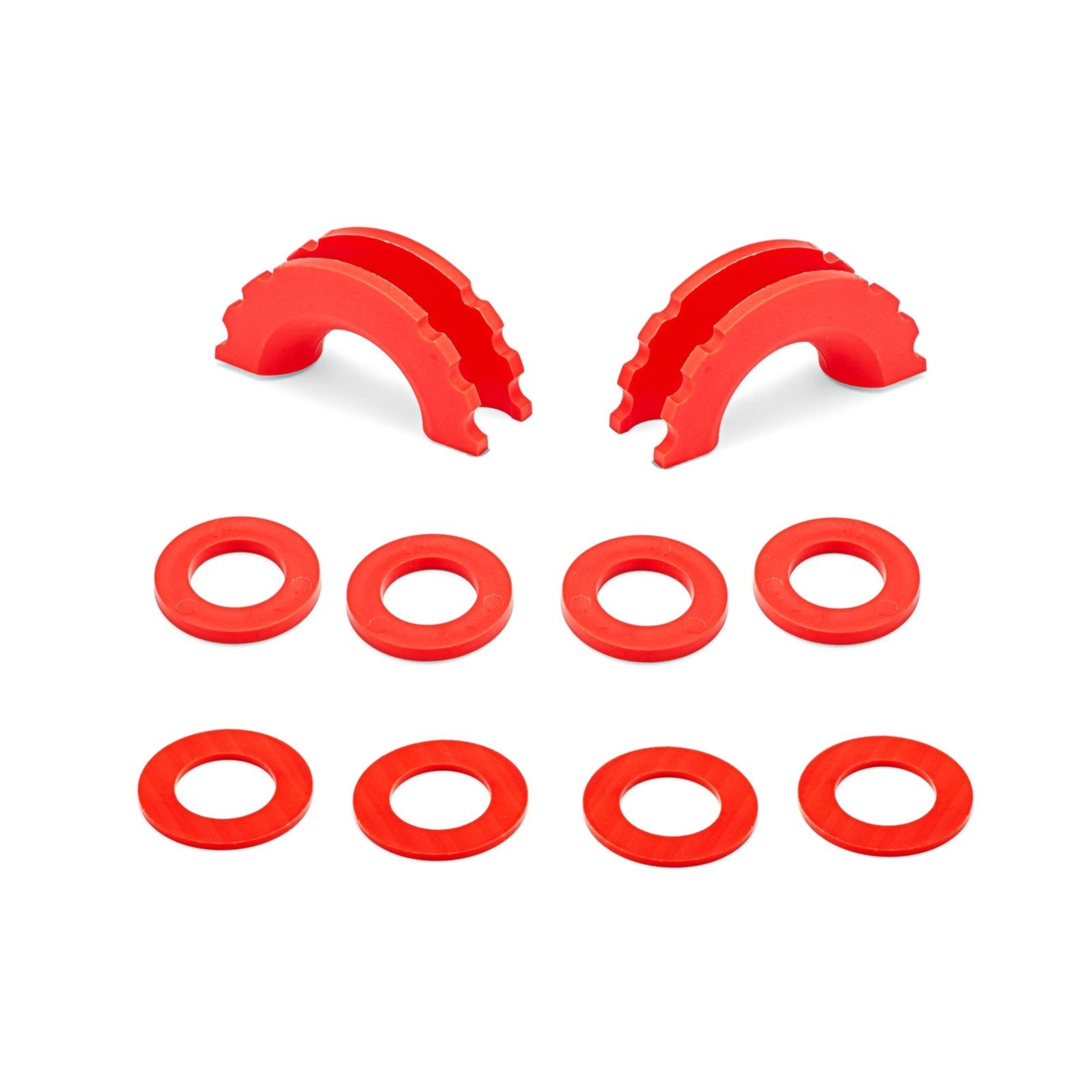 Off Road Jeep Toyota Tacoma Truck Vehicle Red 3/4" D Ring Shackle Isolator Washers Kit - Weisen