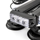 Off - Road SUVs Tow Trucks Double Side - Amber/White 38" 78LED Roof Top Emergency Strobe Light Bar - WeiSen - 70207006