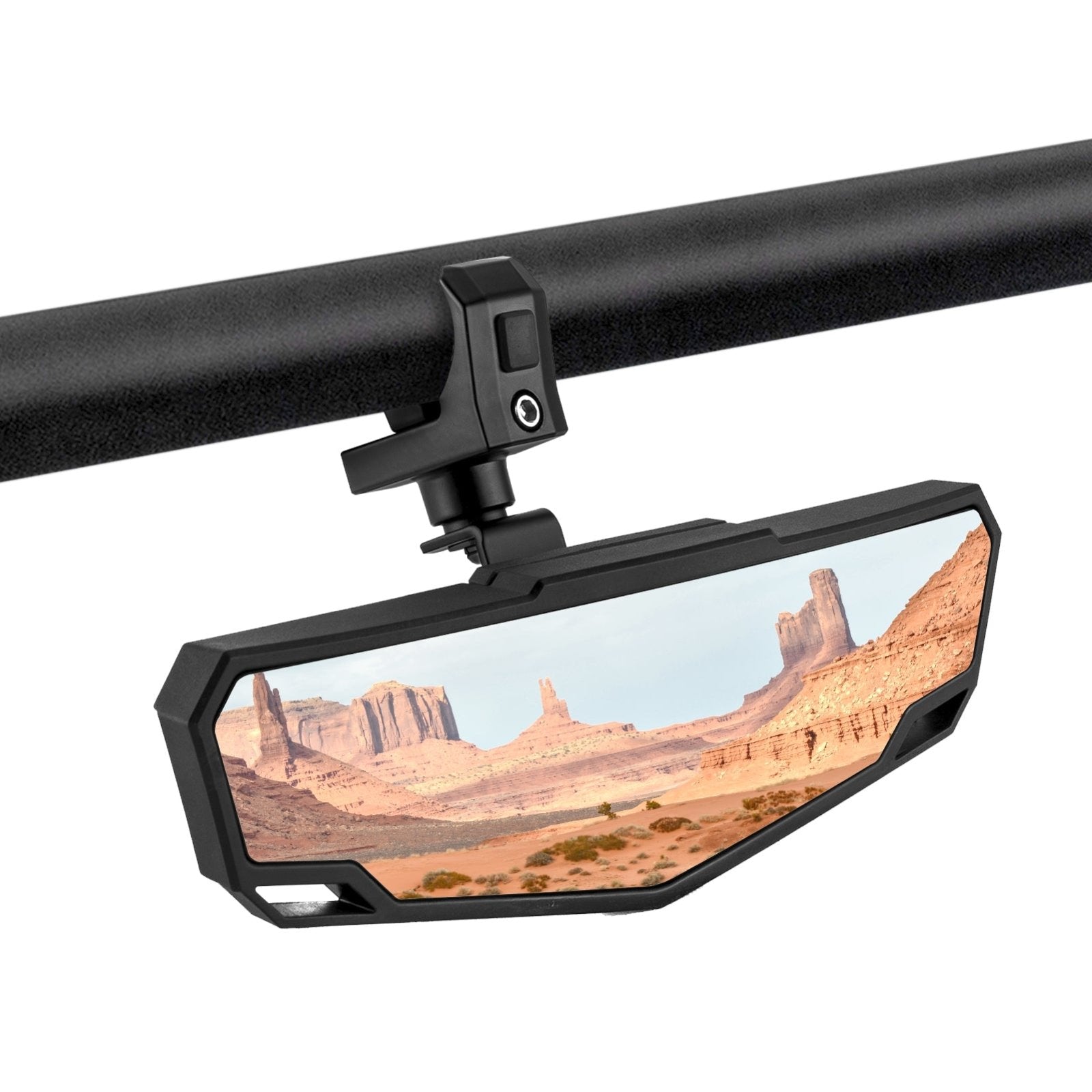 Off-Road UTV RZR Maverick Talon Pionner KRX Mule YXZ Racing Tempered Glass Center Rear View Mirror - Weisen