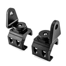 Pair Aluminum Whip Light Mounting Brackets for Polaris General Ranger Can - Am Defender Commander Maverick Sport Trail - WeiSen - 80109002