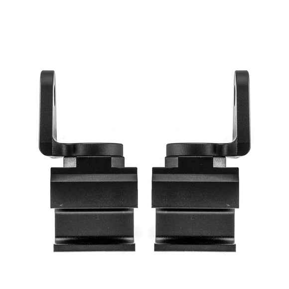 Pair Aluminum Whip Light Mounting Brackets for Polaris General Ranger Can - Am Defender Commander Maverick Sport Trail - WeiSen - 80109002
