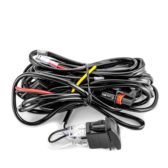 Polaris 3 Lead 14AWG & 18AWG Wiring Harness Kit with Pulse Power Bar Plug Connector for LED Lights - WeiSen - 80206019