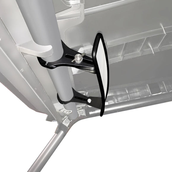 Polaris | Can Am | Honda Talon 2" Roll Bar 15" Rear Racing Wide View Center Mirrors - WeiSen - ZT035 - D