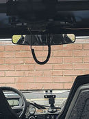 Polaris | Can Am | Honda Talon 2" Roll Bar 15" Rear Racing Wide View Center Mirrors - WeiSen - ZT035 - D