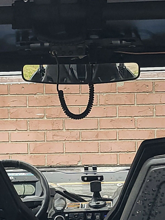 Polaris | Can Am | Honda Talon 2" Roll Bar 15" Rear Racing Wide View Center Mirrors - WeiSen - ZT035 - D