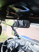 Polaris | Can Am | Honda Talon 2" Roll Bar 15" Rear Racing Wide View Center Mirrors - WeiSen - ZT035 - D