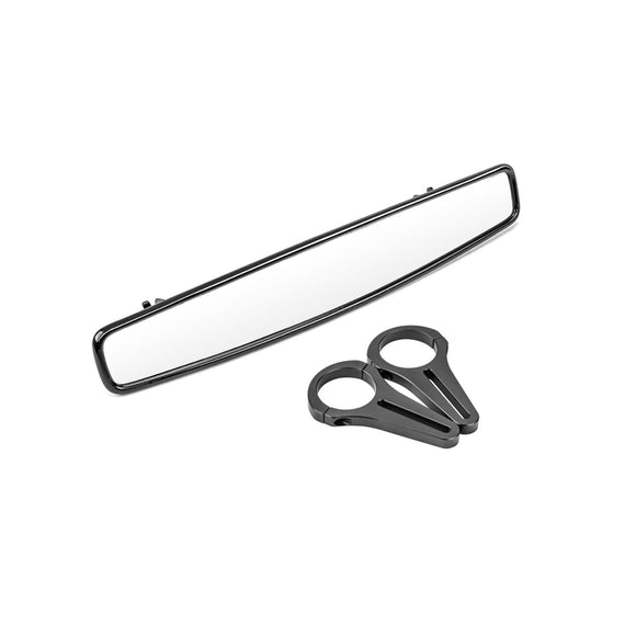 Polaris | Can Am | Honda Talon 2" Roll Bar 15" Rear Racing Wide View Center Mirrors - WeiSen - ZT035 - D