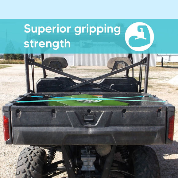 Polaris General Ranger Lock & Ride Hole Combo Knob/Eye Tie Down Anchors Kit - WeiSen - ZT137 - C