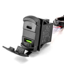 Polaris General XP / RZR Turbo R / Ranger XP 1000 Dual USB Tpye C Rocker Switch Charger/Outlet 12v w/ Pulse Power Bar Plug Connector - WeiSen - 80206024