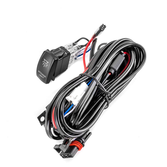 Polaris Interior Light Wiring Harness Kit W/ Pulse Power Bar Plug Connector - WeiSen - 80206017