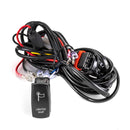 Polaris Lighted Whip Wiring Harness Kit W/ Pulse Power Bar Plug Connector - WeiSen - 80206016
