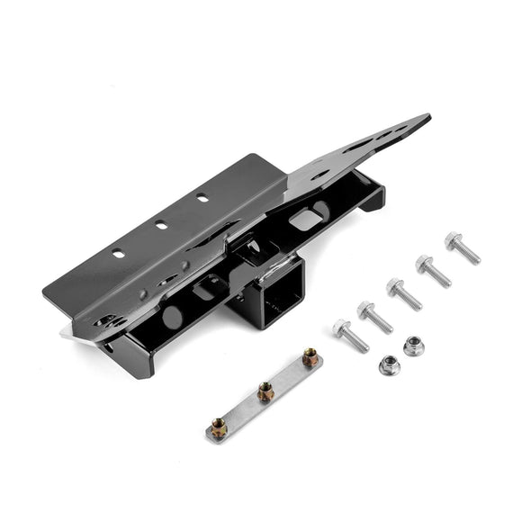 Polaris Ranger 500 570 800 UTV Steel Front Lower Receiver Hitch Plow Mount - WeiSen - 80107010