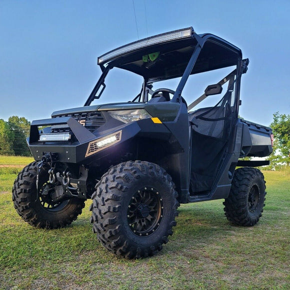 Polaris Ranger 570 900 1000 Fullsize Roof 50" Curved LED Light Bar + Mount Bracket Kit - WeiSen - ZT043 - L10 - W2