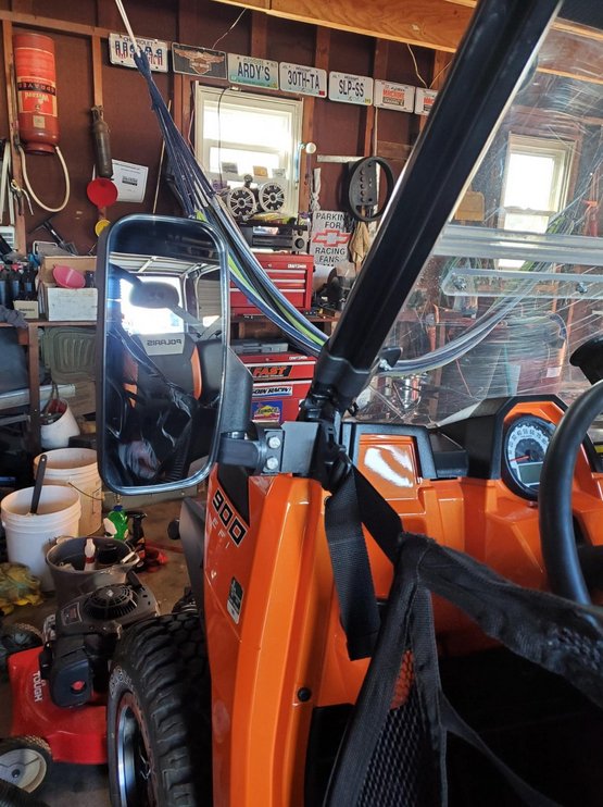 Polaris Ranger 570 900 Profit Cage 1.75"/ 2" Side Rear View Mirrors