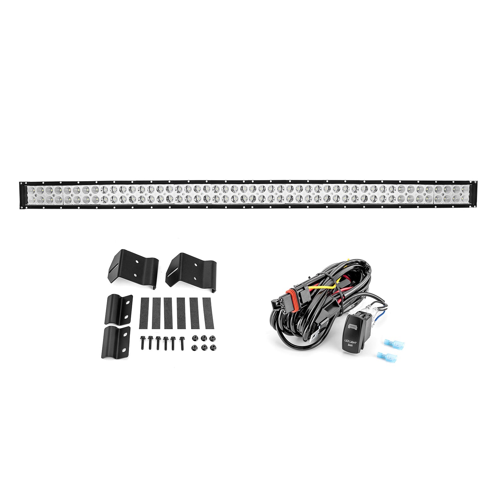 Polaris Ranger 570/900/1000 Fullsize 52" 300W LED Light Bar w/ Pulse Bus Bar Set (Plug & Play) - Weisen