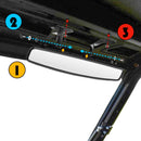 Polaris Ranger 900 XP 1000 Crew 15" Center Wide Rear View Mirror - WeiSen - 80301021