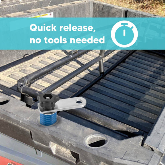 Polaris Ranger General 1000 XP Quick Release Flag Whip Light Tie Down Anchor - WeiSen - ZT137 - D